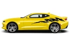Side paint graphics stickers decal compatible with Chevrolet Camaro