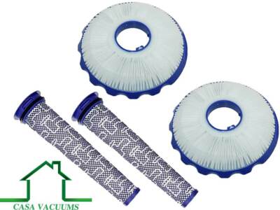 2 HEPA Pre  & 2 Post Replacement Filter For Dyson DC40 923587-02 922676-01