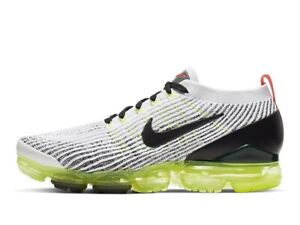 vapormax flyknit 3 white black volt