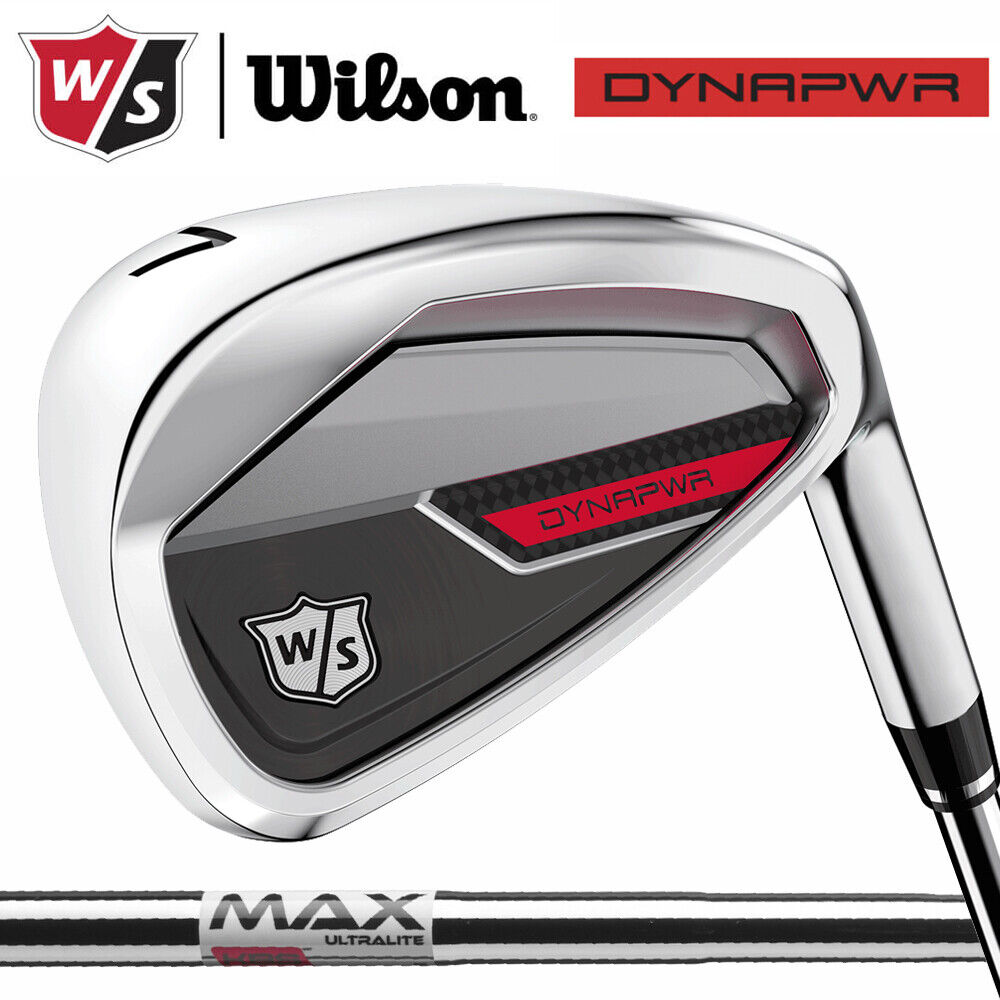 Wilson Dynapower Golf Irons Men's KBS Max Ultralite Steel Wilson Dynapower Golf Irons Men's KBS Max Ultralite Steel