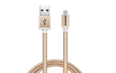 AData Android USB to Micro USB Charging/Sync Cable, 100cm - AMUCAL-100CMK-CGD