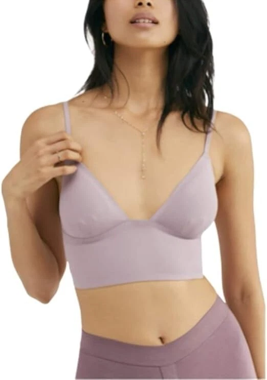 Nuevo Bralette Free People Sage Longline Amatista XS (Mujer 0-2) Foto 3 de 4