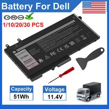 LOT R8D7N Battery For Dell Latitude 5400 5410 5500 5510 Precision 3540 3550 P84F