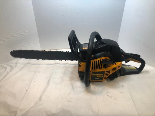 Poulan Pro PP4218AVX 42cc Chainsaw - Starts With Gas  in Cylinder - Parts Repair