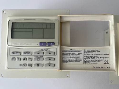 Toshiba TCB-SC642TLE2 system remote 64 zone control air conditioning - Picture 6 of 11