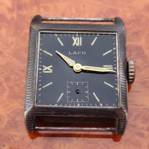 LACO Solid Silver not working watch - Picture 1 of 7