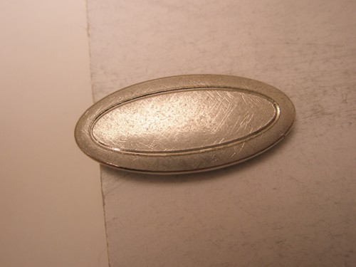 1 Zoll mattes Finish silberfarben Vintage WINZIGER KLEINER SCHWANK Krawattennadel Clip einfaches Design