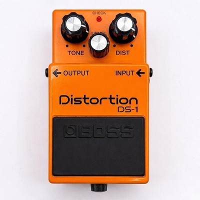 Boss DS-1 Distortion Guitar Effects Pedal Orange Taiwan TESTED!