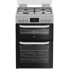 HOTPOINT UK APPLIANCES LIMITED Gas Double Oven Cooker - HDG6GDCW