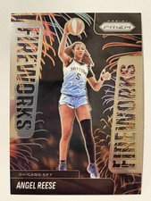 2025 Panini Prizm WNBA Fireworks Angel Reese #11 Chicago Sky