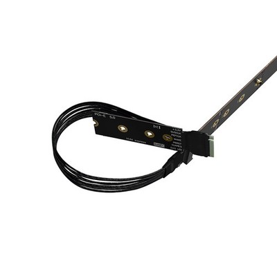 PCIE 5.0 X4 GEN5 SSD Adapter Cable M.2-Mkey Extension Cable for M.2 22110 NVME