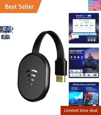 4K Wireless Display Adapter Dongle,TV Adapter for The APP YouTube,Video Mirro...