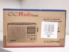C. Crane CCRadio Plus Long Range Reception AM, FM, NOAA Weather Alert