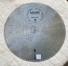Kalliope  Weihnachtsplatte : Christmas song , Dm.: 45 cm „O du fröhliche……)