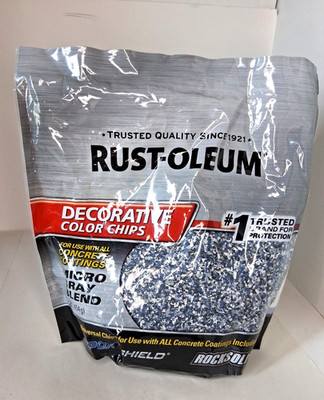 Rust-Oleum 1 lb. Micro Blue/Gray Decorative Color Chips 