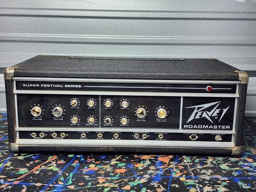 1970s Peavey Roadmaster Super Festival Series Amp 200w PARTS ONLY AS IS SEE PICS