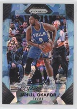 2017-18 Panini Prizm Blue Ice Prizm 34/99 Jahlil Okafor #6 05q7