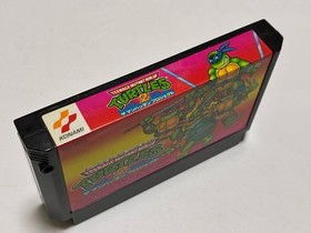 Teenage Mutant Ninja Turtles 2 TMNT Boxed Nintendo Famicom FC Japan import
