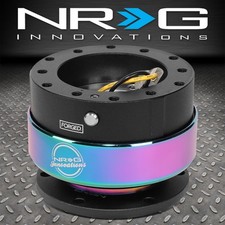 Nrg Thin Steering Wheel 6-hole Hub Gen 2 Quick Release Adaptor Neo Chromeblack