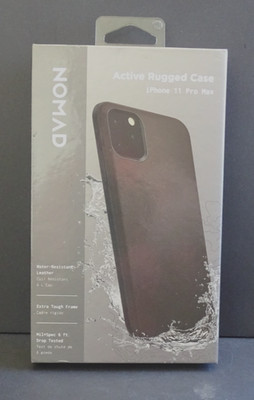 Nomad Active Rugged Case iPhone 11 Pro - Water Resistant Leather - Mocha