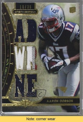 2013 Topps Triple Threads Relics 10/36 Aaron Dobson #TTR-AD READ 0af