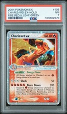 Pokémon TCG Charizard EX FireRed LeafGreen Holo Ultra Rare Card 105/112 PSA 7 on eBay