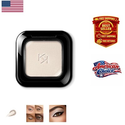 KIKO Milano Matte White Eyeshadow 37 - Buildable High Pigment for Stunning Eyes