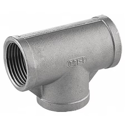 2-1/2'' Fnpt 304 Ss Tee, 40Te111n212