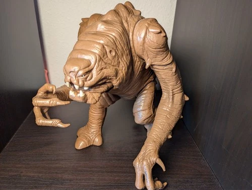 Star Wars Vintage Rancor Monster Figure Return of the Jedi *Mouth Works* See VID