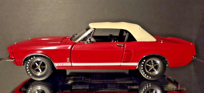 GMP, 1967 Mustang Shelby GT500 EXP, Red, Limited Edition #0227, 1:24 Diecast