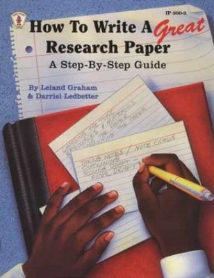 How to Write a Great - Paperback, by Leland Graham; Darriel - Acceptable p