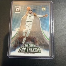 2017-18 Panini Donruss Optic - All Clear for Takeoff Jaylen Brown #6