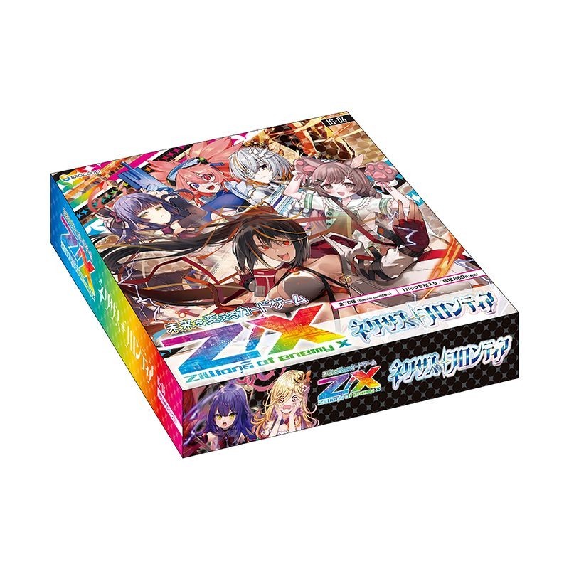 Z/X Zillions of enemy x Nexus Frontier IG06 Booster Pack Box TCG JAPAN OFFICIAL