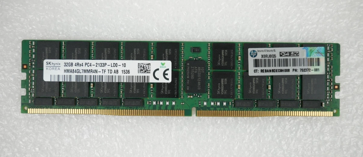 32GB ECC Network Server Memory DDR4 SDRAM for sale | eBay