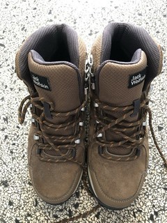 Jack Wolfskin Texapore Herren Wanderschuhe Wildleder Braun/Schwarz 40 5