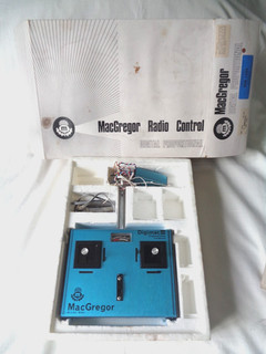 Trasmettitore radiocomando RC vintage MacGregor Digimal tipo MR1323