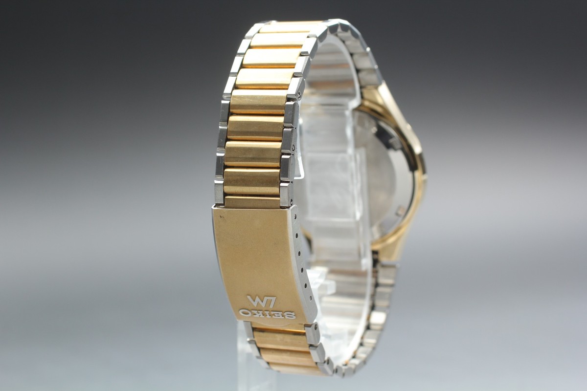 Rare* Seiko Lord Matic LM 5606-7350 Wine Kanji Automatic Faceted