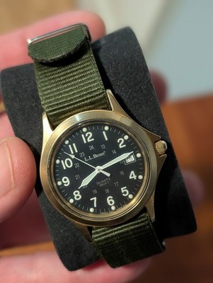 Vintage L.L Bean Quartz Field Watch 34mm | eBay