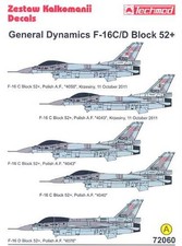 Techmod Decals 1/72 GENERAL DYNAMICS F-16C F-...