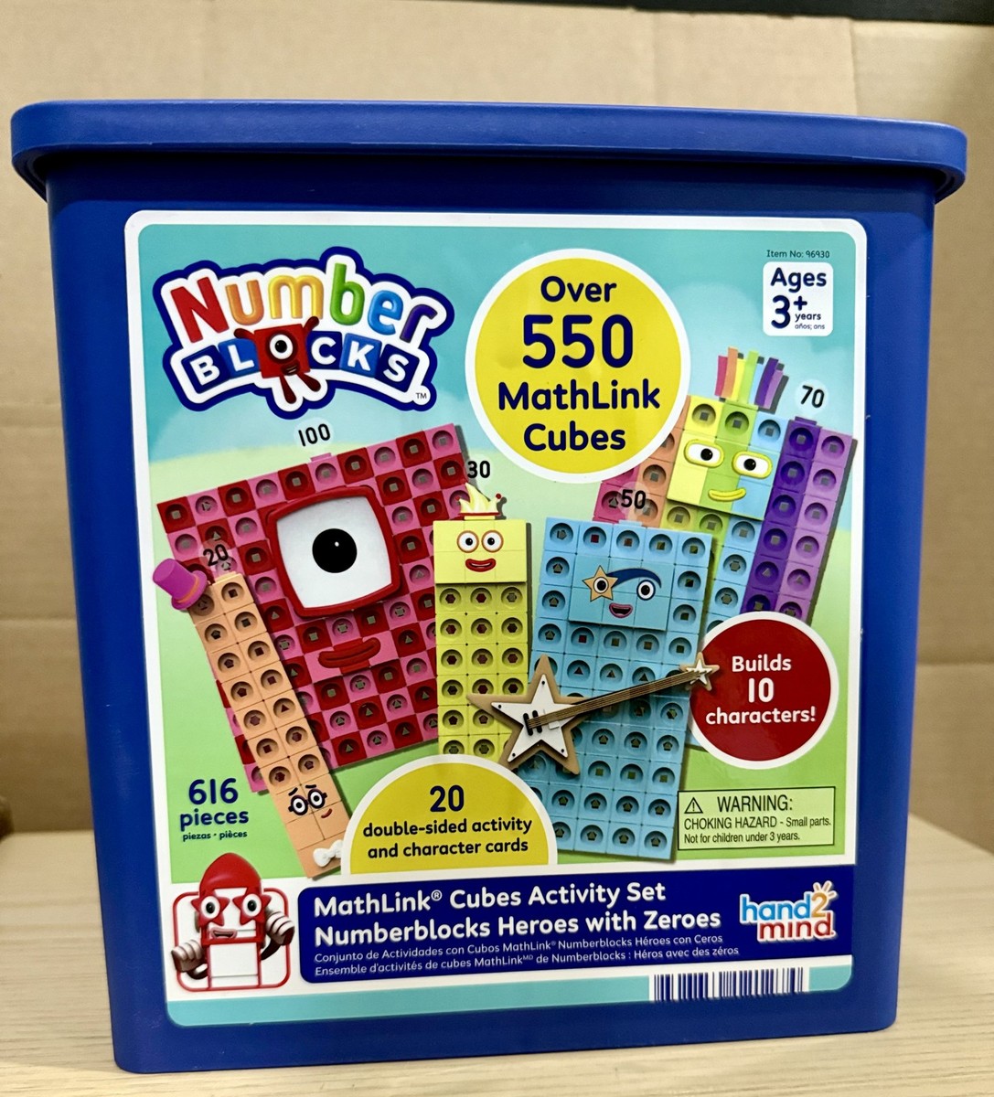 2種セット】 ナンバーブロックス 【1-10・11-20】 アクティビティ