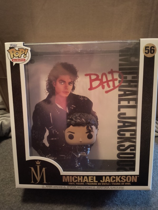 Michael Jackson Bad Album Funko Pop #56 FREE US DOUBLE BOXED SHIPPING