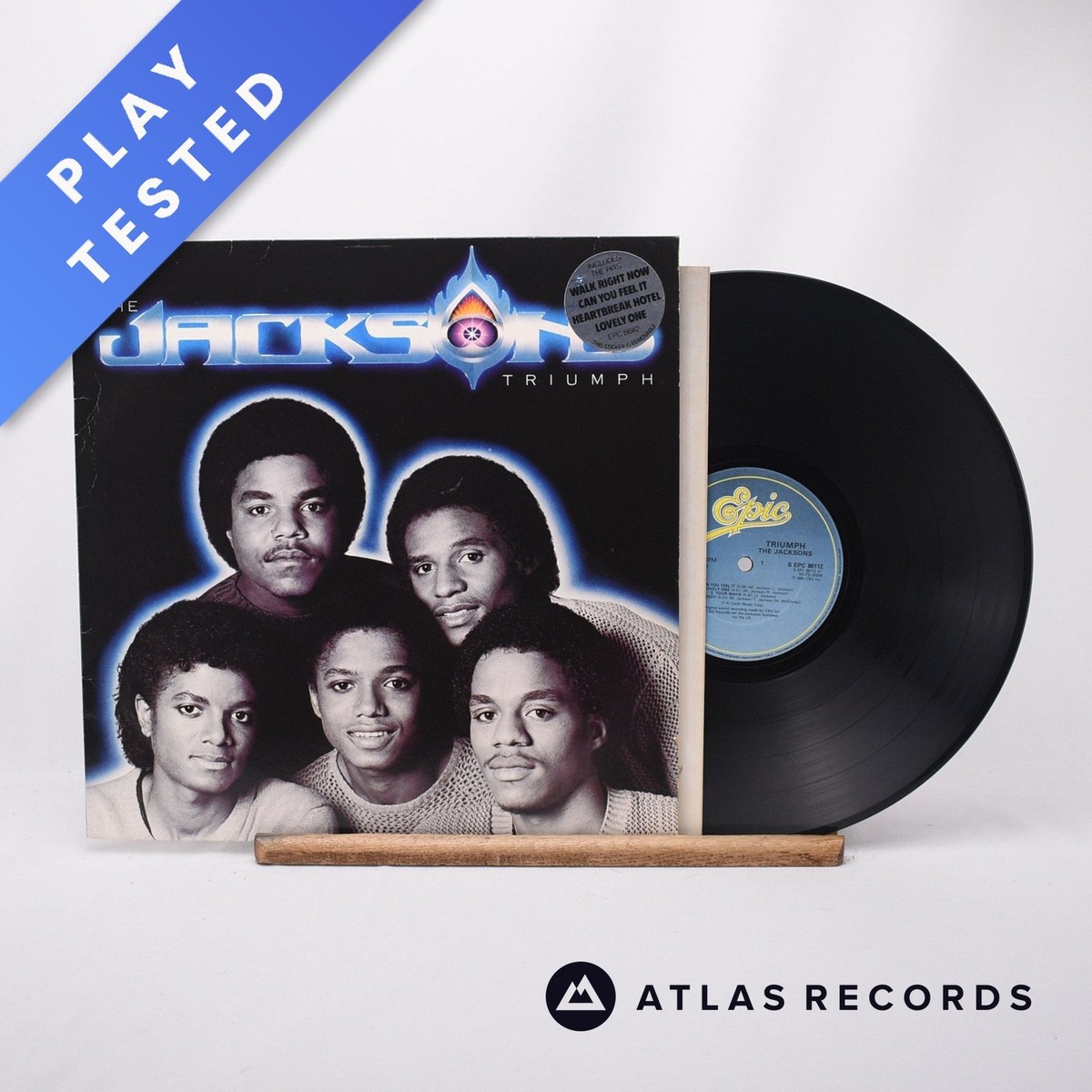 The Jacksons Triumph LP Album Vinyl Record 1980 EPC 86112 Epic