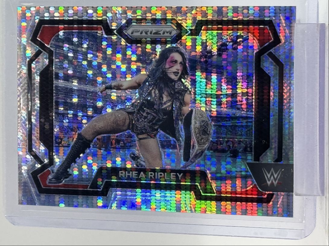 RHEA RIPLEY 2024 PANINI PRIZM WWE PULSAR RAW #37 /499 Q3622