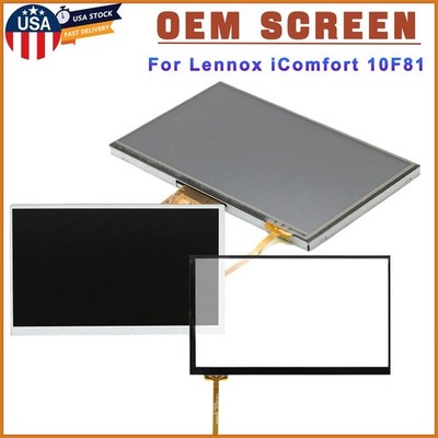 OEM LCD Display Touch Screen Digitizer Assembly Replace TO Lennox iComfort 10F81
