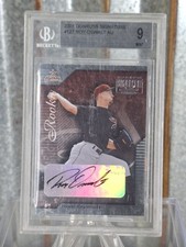 2001 Donruss Signature Series Roy Oswalt #127 Rookie Auto /330 RC Astros BGS 9