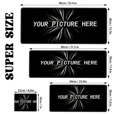 Custom Picture Mouse Pad - More Sizes for Free Customization, Large Mouse Pads