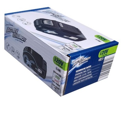 ACTIV ENERGY Li-Ion Akku, 20 Volt, 2,0 Ah, 36 Wattstunden, für Ferrex Akkuschrauber