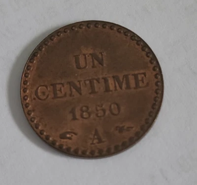 1 centime cuivre Dupré IIème République France 1950A (549) - Photo 1/2