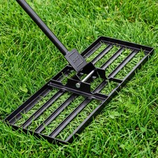 Best Choice Products Lawn Leveling Rake 30” x 10” Extra Long 78” handle