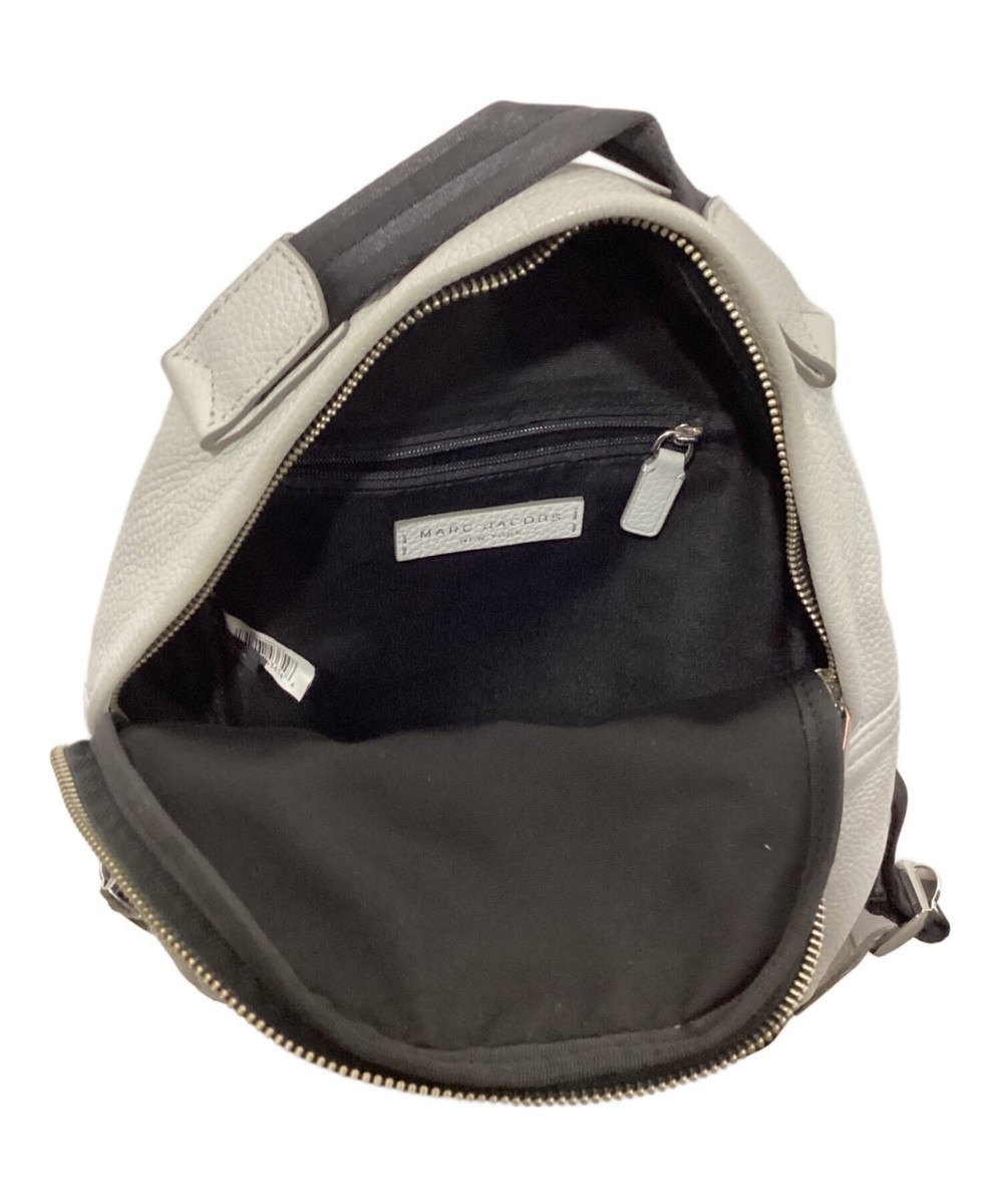 MARC JACOBS Leather mini backpack M0013560-052 gray | eBay